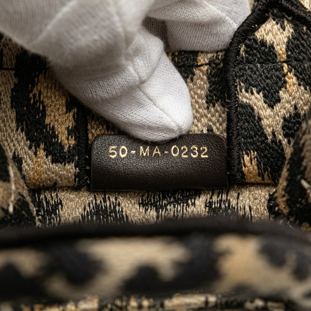 CHRISTIAN DIOR Black Canvas Shoulder Bag - Picture 9 of 9
